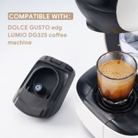 Tempat Biji ADAPTER Kapsul Kopi Kompatibel สำหรับ Mesin Kopi ดอลซ์กัสโต DG325 Edg LUMIO