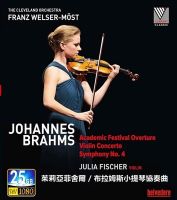 Blu ray BD25G Julia Fischer Brahms Violin Concerto (2018)