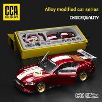 1:42โมเดลดัดแปลงฟอร์ดรุ่น Mustang Gt Cca Caipo รถโลหะผสม