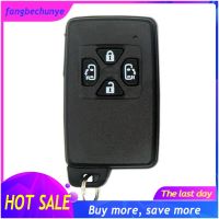 【 ร้อนแรง 】Black T O Y O T A ESTIMA ALPHARD VELLFIRE REMOTE ART KEY 4 BUTTONS 5 BUTTONS COVER KEY CASE ORIGINAL