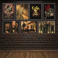 Retro Vintage Rock Music Singer คราฟท์ผ้าใบโปสเตอร์ Wall Decor Cafe Bar ตกแต่งห้อง Wall Decor