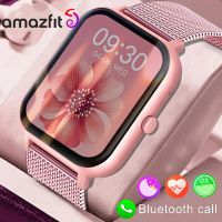 2023 ใหม่ Amazfit Custom Dial Smartwatch สําหรับผู้หญิงนาฬิกากันน้ํา Full Touch Band สําหรับ Huawei Xiaomi Apple Smart Watch สําหรับผู้ชาย