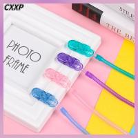 CXXP 1PC DIY เคี้ยวของเล่น ทารก สายรัดหัวนม ห่วงโซ่จุก การงอกของฟันของทารก คลิปจำลอง