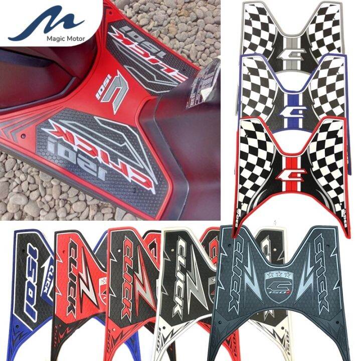 Motorcycle Rubber Matting For Honda Click 125 150 V1V2 And Game Changer
