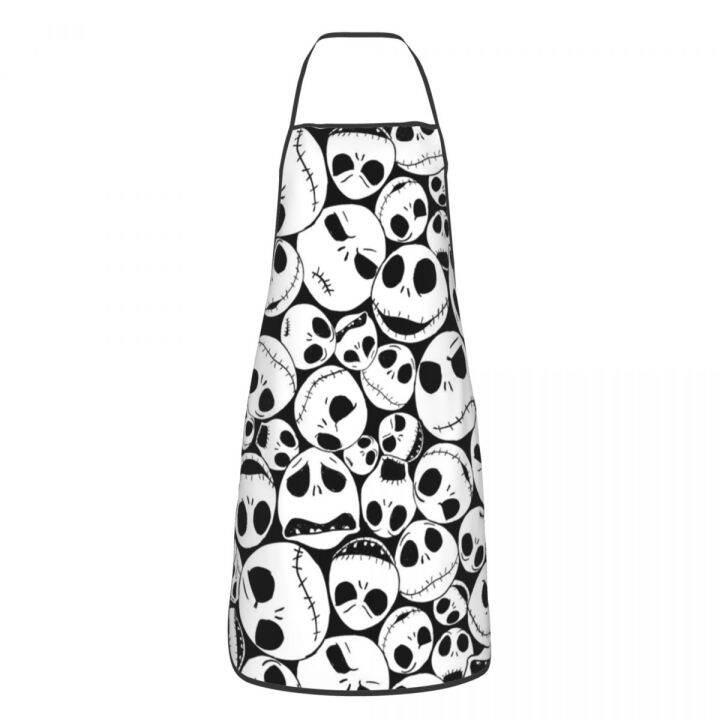 halloween-skull-nightmare-apron-women-men-unisex-bib-christmas-kitchen-cooking-tablier-cuisine-chef-painting