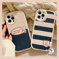 เคสโทรศัพท์มือถือ TPU แบบนิ่ม ลายการ์ตูนหมีน่ารัก สําหรับ iPhone 7 8 Plus 6 6s Plus 11 14 13 12 Pro MAX XR X XS MAX SE 2020