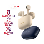 Tai Nghe Bluetooth VIVAN Infinity GT2- Bluetooth 5.3 - Chống Ồn 4 Mic