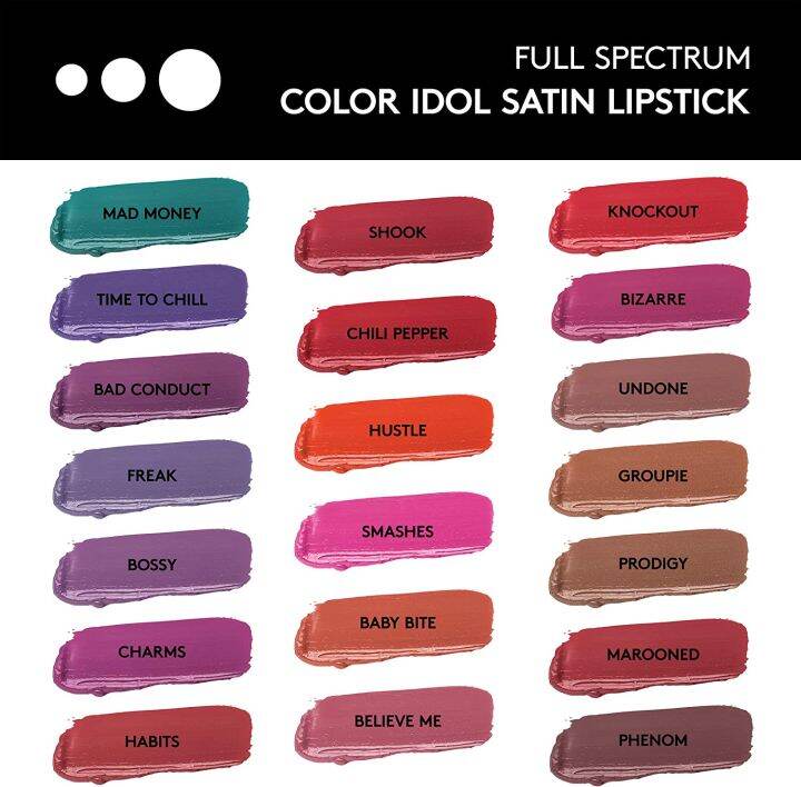 Full Spectrum Covergirl Color Idol- Satin Lipstick 3.5g | Lazada PH