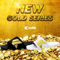 Kito Dance Gold Series รองเท้าแตะ AH65 Size 36-39 รองเท้าแตะ สวมสำหรับผู้หญิง ของแท้ 100%