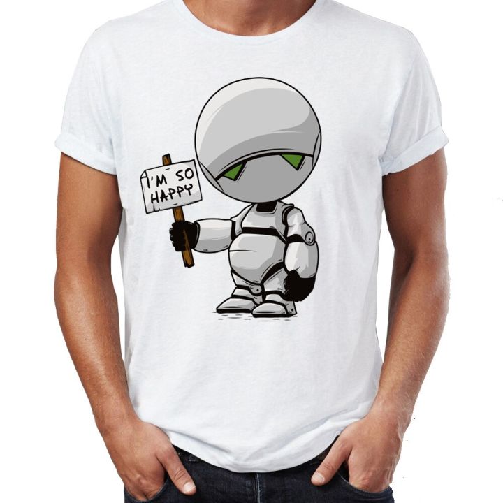 mens-t-shirt-marvin-the-paranoid-android-hitchhikers-guide-to-the-galaxy-funny-artsy-awesome-artwork-tee