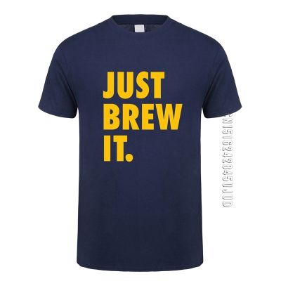 Funny Brew Beer T Shirt Ipa Graphic Tshirt Men Cotton Wine Tshirts High Street Camiseta Basic