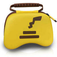 Comic Theme Bag for Nintendo Switch &amp; Pro Controller Storage Case Yellow Picachu Enhanced Bag Anti Shock Hard Waterproof Pouch