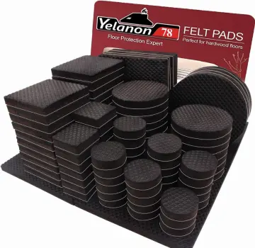Buy Yelanon Non Slip Furniture Pads -24 pcs 2'' Furniture Grippers Hardwood  Floors, Non Skid for Furniture Legs,Self Adhesive Rubber Feet, Anti Slide  Furniture Floors Protectors for Keep Couch Stoppers Online at