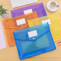 A4 File Folder Stationery Storage Folder Waterproof File Organizer Folders Bag Paper Storage Office Organizers