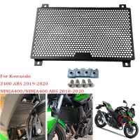 zhaichuik พร้อมอุปกรณ์เสริมหม้อน้ำรถจักรยานยนต์ Guard หม้อน้ำ Grille สำหรับ KAWASAKI Z400 NINJA 400 ABS 2018 2019 2020