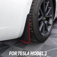 New Arrive Model3 Y Mud Flaps Carbon Fiber ABS For Tesla Model 3 2021 Accessories Model Y Mudguards Splash Guards Fender