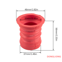 DONGLIONG วาล์วระบายน้ำกึ่งอัตโนมัติสำหรับเครื่องซักผ้าปลั๊กปะเก็นยางวาล์วปลั๊กกรองท่อปลั๊กยางปิดผนึกด้วยน้ำ