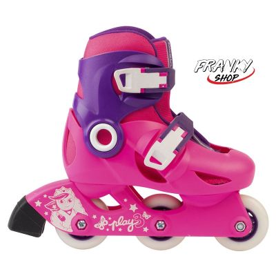 [พร้อมส่ง] รองเท้าอินไลน์สเก็ตสำหรับเด็กผู้หญิง Play 3 Girls Inline Skates