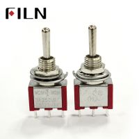 mini Toggle Switch 3pins MTS-103 ON OFF ON Small toggle switch 3A 250V 5A 125V