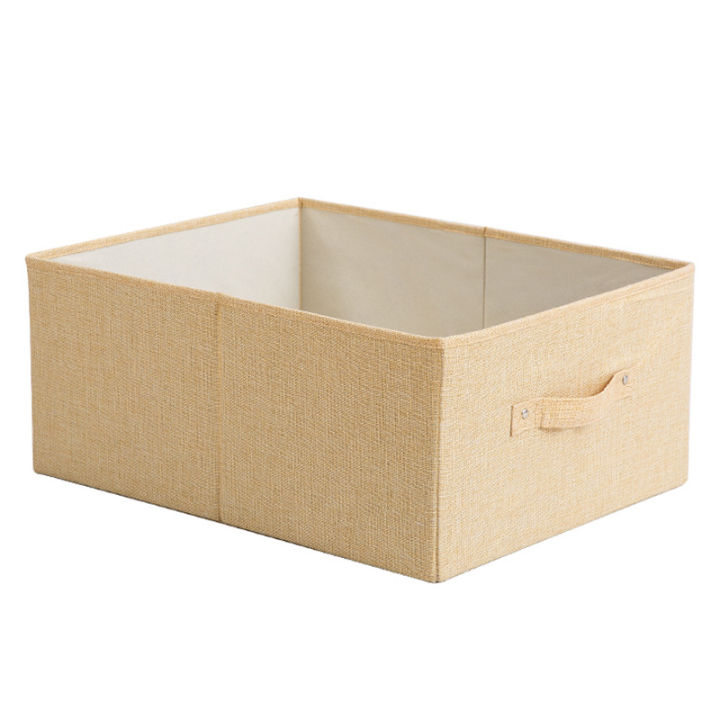 cotton-and-linen-storage-box-large-capacity-for-wardrobe-drawer-underwear-shirt-clothing-organizer-household-storage-tool