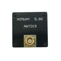 AOMWAY ANT015 5.8GHz 8dBi แผ่นโพลาไรซ์สำหรับมือขวา SMA ตัวผู้เสาอากาศแบน RX FPV