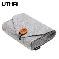 UTHAI T29 Portable 2.5HDD Case Storage Bag For Macbook Charger Mouse Mobile Power Bank Earphone Digital Accessories Protect Bag