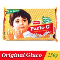 Parle- G Original Gluco Biscuit 250g ขนมปังกรอบ (บิสกิต) อินเดีย ขนมอินเดีย อาหารอินเดีย india