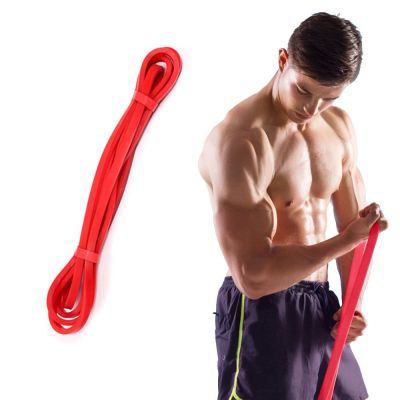 Elastic Rubber Fitness Body Building Resistance Bands Home Training Gym Exercise Power Theraband