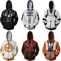 Star Wars Hoodie Darth Vader Jacket Stormtrooper X-wing Pilot Sweatshirts Anakin Skywalker Cosplay Costume