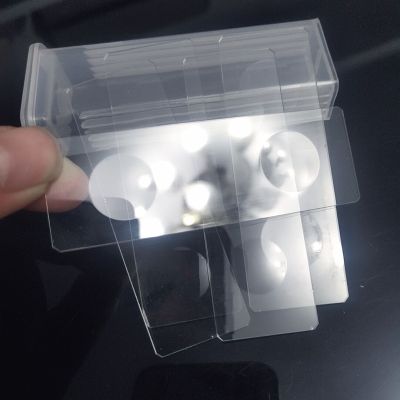 Cavity Glass Coverslips Double  Single Concave blank Microscope Glass Slides Reusable Laboratory Blank Sample Cover Glass Barware