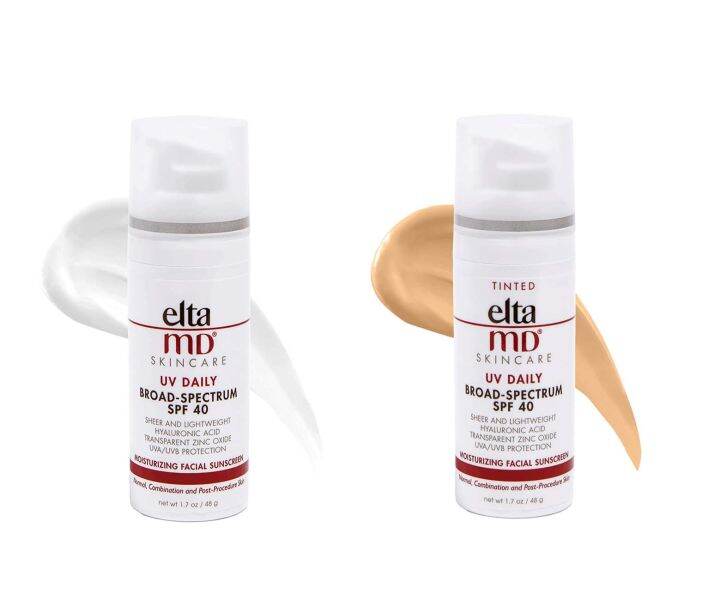 EltaMD UV Daily SPF 40 Tinted Sunscreen Moisturizer Face Lotion1.7 oz