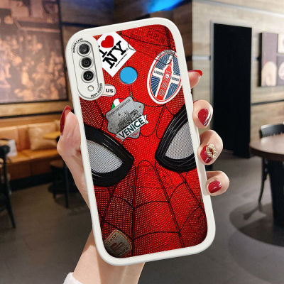 เคสโทรศัพท์สำหรับ Huawei Nova 7i Nova7i Nova 7 SE Nova7se P20 Pro P30 Lite P30 Pro เคสลายการ์ตูนสไปเดอร์แมนเคสนิ่มหนัง