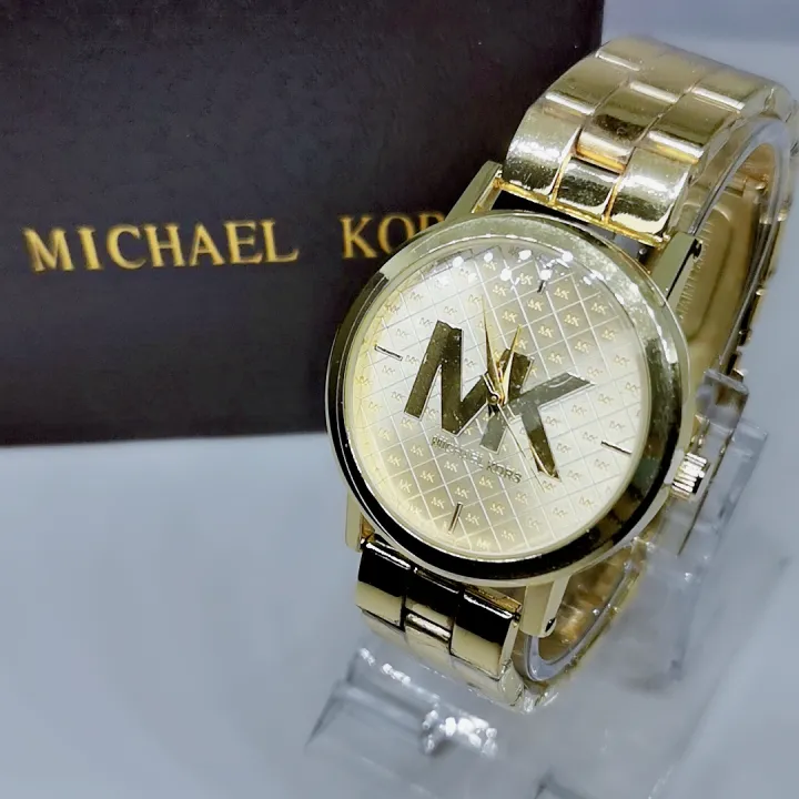 MICHAEL KORS Watch For Women Pawnable Original Sale Gold MK Watch For Women  Pawnable Original Sale