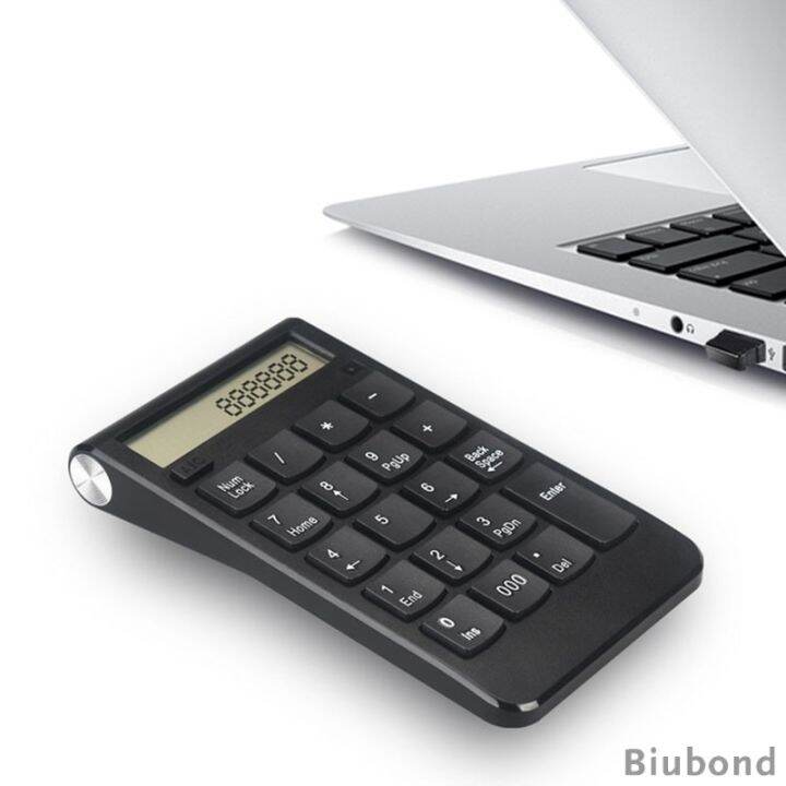 Wireless Numeric Keypad Mini 2.4G Keyboard Extensions Number Pad for Notebook Desktop Surface