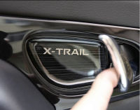 สำหรับนิสสัน XT Rail T32 Q Ashqai J11ที่มีคุณภาพสูงสแตนเลสอุปกรณ์ตกแต่งภายในรถภายในมือจับประตูชามเลื่อมตกแต่ง