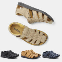 【 Cw】รองเท้าแตะผู้ชาย2022ดีไซน์ใหม่ลำลอง Slippe Sandalias รองเท้าฤดูร้อนสำหรับผู้ชายลื่นสบาย Sandalias Hombre #206-1