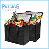 PETIBAG น้ำแข็งเครื่องดื่ม กระเป๋าปิคนิค กล่องเก็บความเย็น ตั้งแคมป์ กระเป๋าเก็บความเย็นฉนวนเก็บความเย็น กระเป๋าเก็บความเย็น ขนาดใหญ่พิเศษ ที่เก็บอาหารเครื่องดื่ม