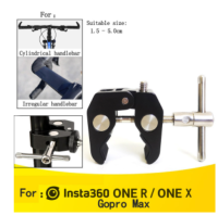 【Hot deal】 รถจักรยานยนต์กล้อง Monopod Holder Handlebar Mount Bracket สำหรับ &amp; One X2 R ที่มองไม่เห็น Selfie อุปกรณ์เสริม