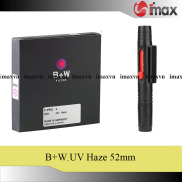 Kính lọc Filter B+W F-Pro 010 UV-Haze E 52mm Hoằng Quân + Bút lau lens