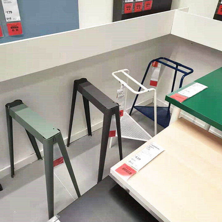 Steel table legs IKEA purchasing Naispier desk support legs table legs