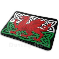 Y Ddraig Goch แผ่นนุ่มนวลป้องกันการลื่นไถลพรม467พรมแผ่นมังกรเวลส์ Y Ddraig Goch Baner Cymru เรดดราก้อนธง