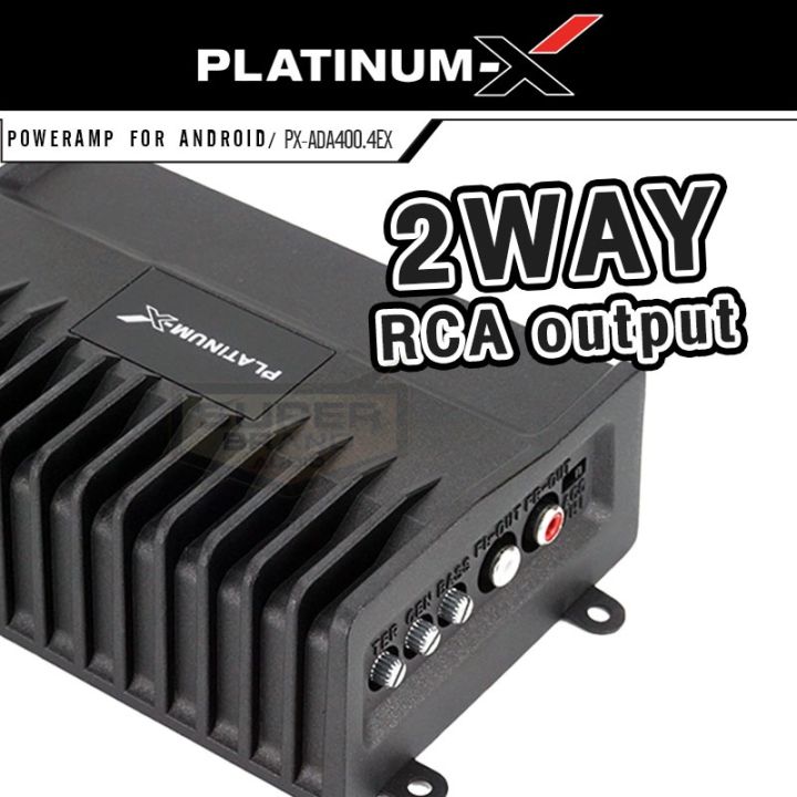 ส่งฟรี-platinum-x-px-ada400-4ex-เพาเวอร์แอมป์จอแอนดรอย-เพาเวอร์แอมป์-สำหรับใช้กับจอแอนดรอย-แอมป์ขยายเสียง-เครื่องเสียงรถยนต์-เครื่องเสียง