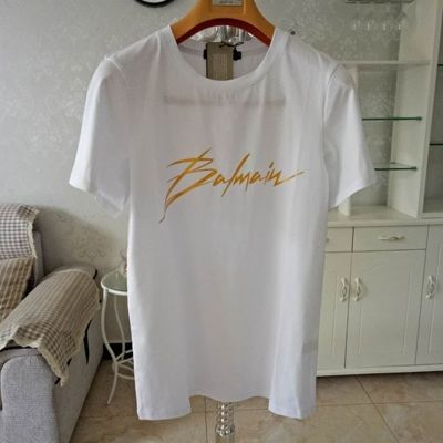 Balmain Mens Printed Tshirt S4Xl 100% Cotton Gildan