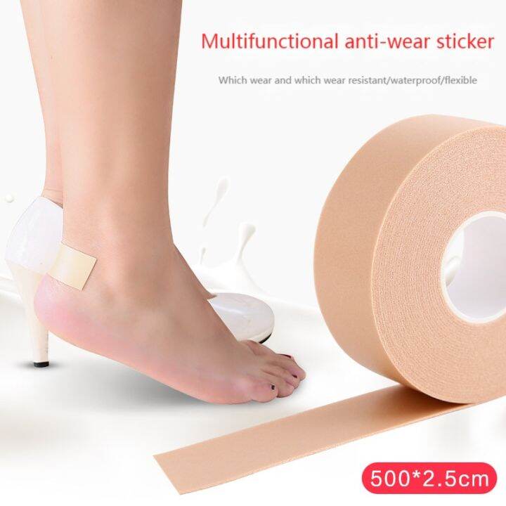 silicone-gel-heel-cushion-protector-foot-feet-care-shoe-pads-insert-insole-sticker-useful-women-heel-protector-cushion-tapes-shoes-accessories