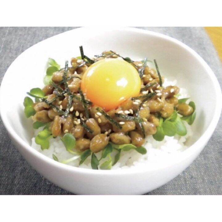 natto-ถั่วเน่า-ถั่วเน่า-ถั่วหมักนัตโตะ-กอตสุบุนัตโตะ-มิโตะโนะอะจิ-ถั่วเหลืองหมักพร้อมเครื่องปรุง-แพ็คเกจ-3ชิ้น-50gx3ถ้วย