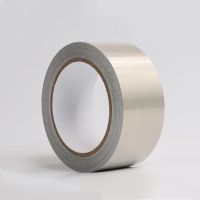 [HOT YONTTSAN HOT] 20เมตร Silver Conductive Fabric Tape Single-Sided Laptop Cellphone LCD EMI Shielding Adhesive Tape