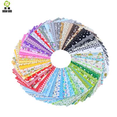 2021shuanshuo Flower Series Quilting fabric cotton Tissu patchwork Sewing For Tessuti Tilde Fabric 80 PCSlot 20*24cm A1-80-1