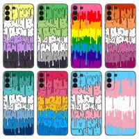 Pastel Kawaii Melting Lesbian Pride LGBTQ Case For Samsung Galaxy S23 S22 S21 S20 Ultra FE S10E S10 Lite S9 S8 Plus S7 S6 Edge Electrical Safety