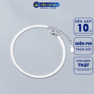 Lắc tay bạc nữ mềm mượt chất liệu bạc S925 phong cách thời trang Ulzzang Unisex thương hiệu Viễn Chí Bảo L400714 thumbnail