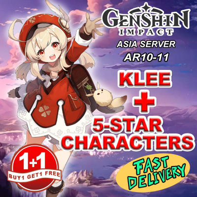 【BUY&nbsp;ONE&nbsp;TAKE&nbsp;ONE】Genshin impact ID【Fast delivery】Klee+other characters combination low AR